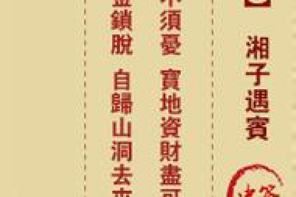 观音灵签第66签详解