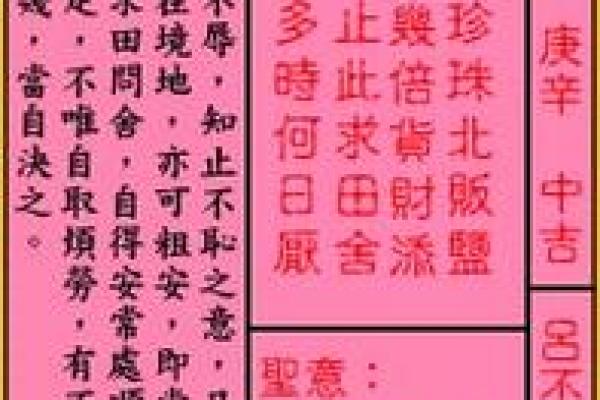 关帝灵签十二鉴