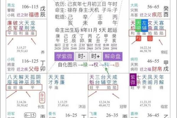 紫薇斗数自身状况凶