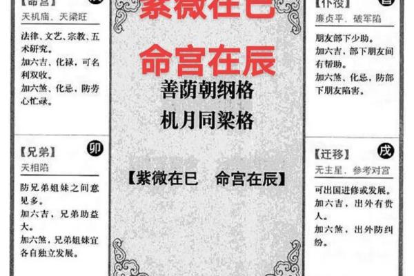 紫微斗数紫薇心语