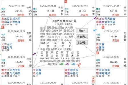 紫微斗数之后天运势－－岁限的分析推断：大限入十二宫人事吉凶简