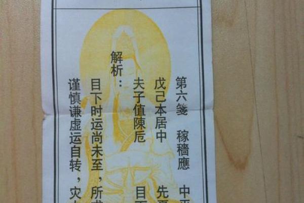 问寿命观音灵签第15签