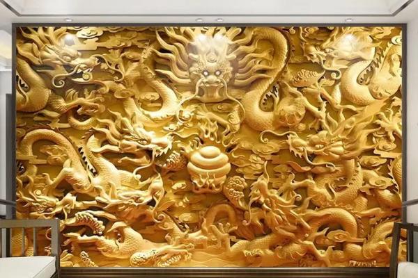 挂龙画的风水