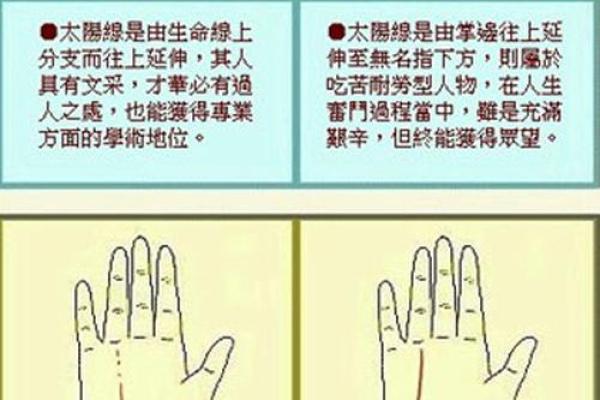 手相算命,女人手相成功线图解