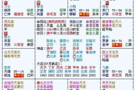紫薇与斗数