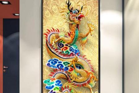 挂龙画的风水