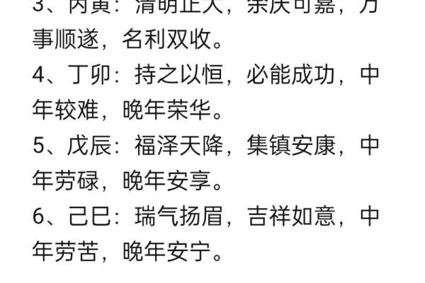生辰八字其名