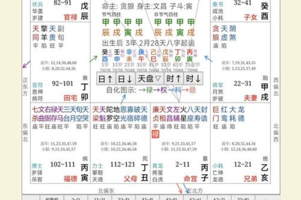 八字十神排盘紫薇斗数