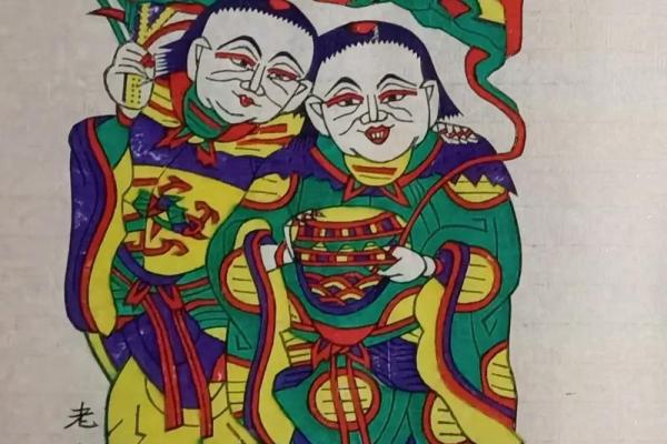 和合二仙风水