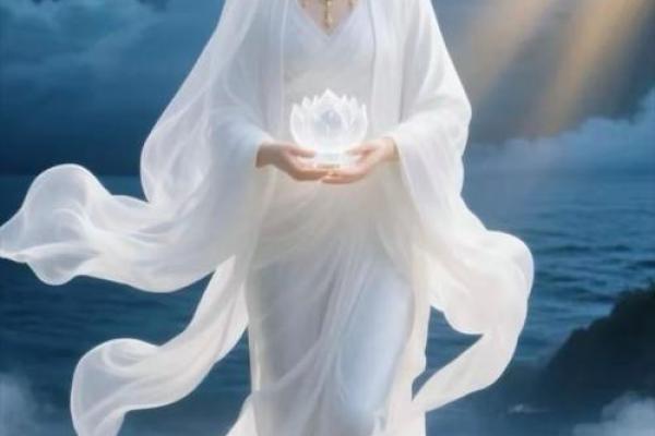 观音菩萨坐什么花