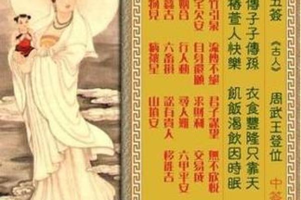 观音72姻缘签