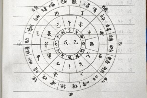 八字口诀算命盘