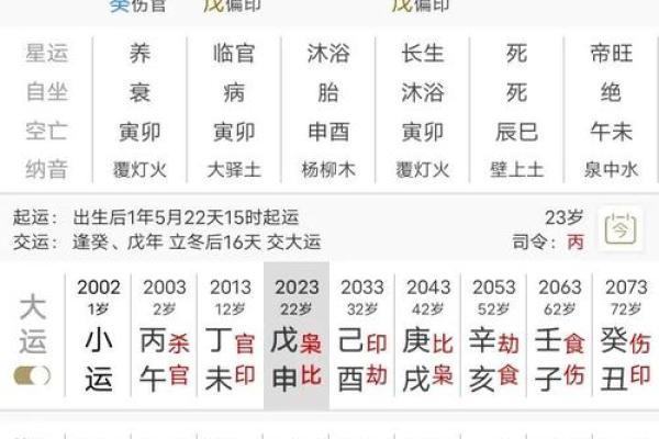 八字从格查询