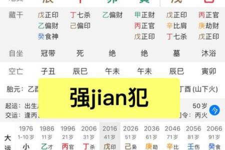 八字有辰