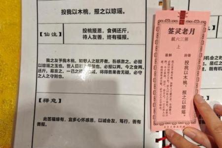 灵签第十三签解释详解