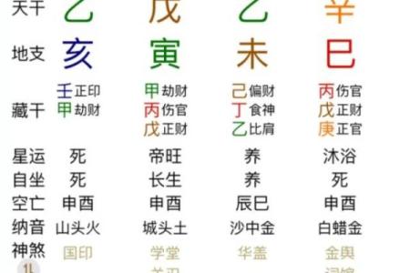 八字身旺表