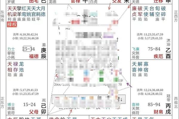 紫薇星斗数命盘怎么看