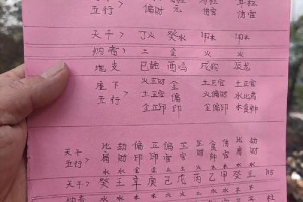 癸日的八字