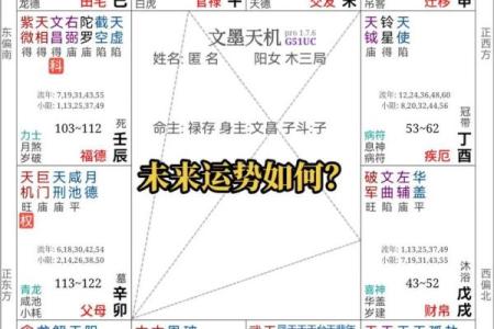 紫微斗数之后天运势－－岁限的分析推断：看流年